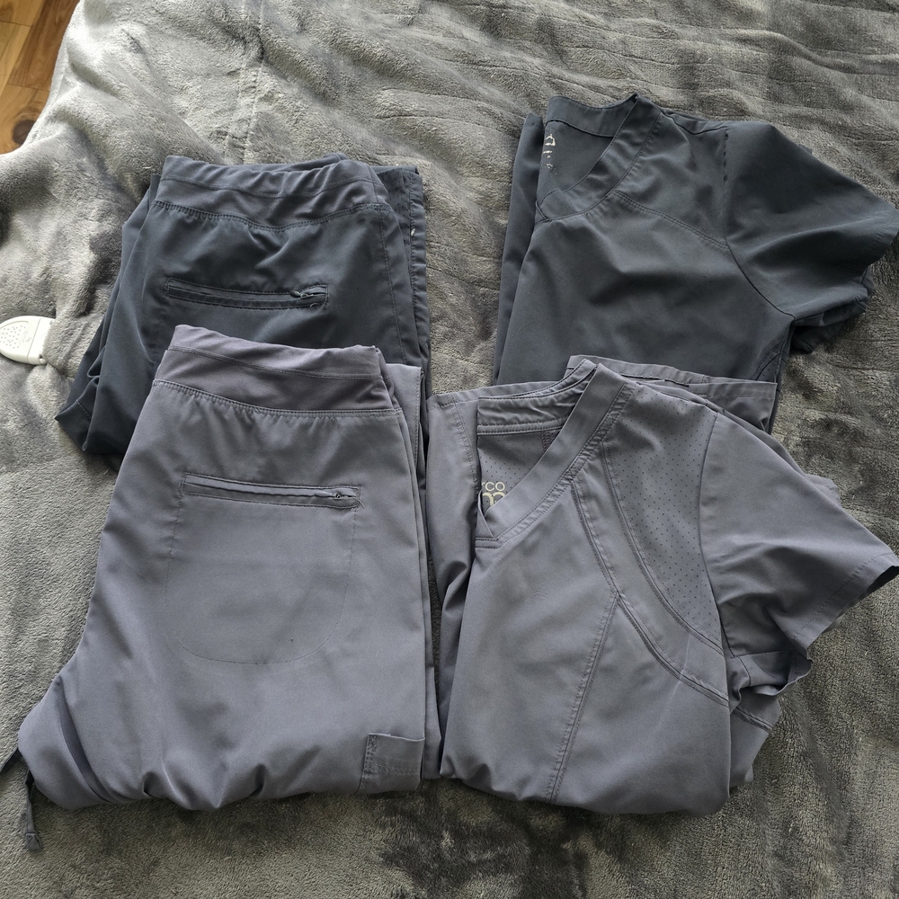 Bundle Of 2 Scrub Sets By Barco One Size Small